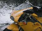 Doc Wong's Ducati in the snow